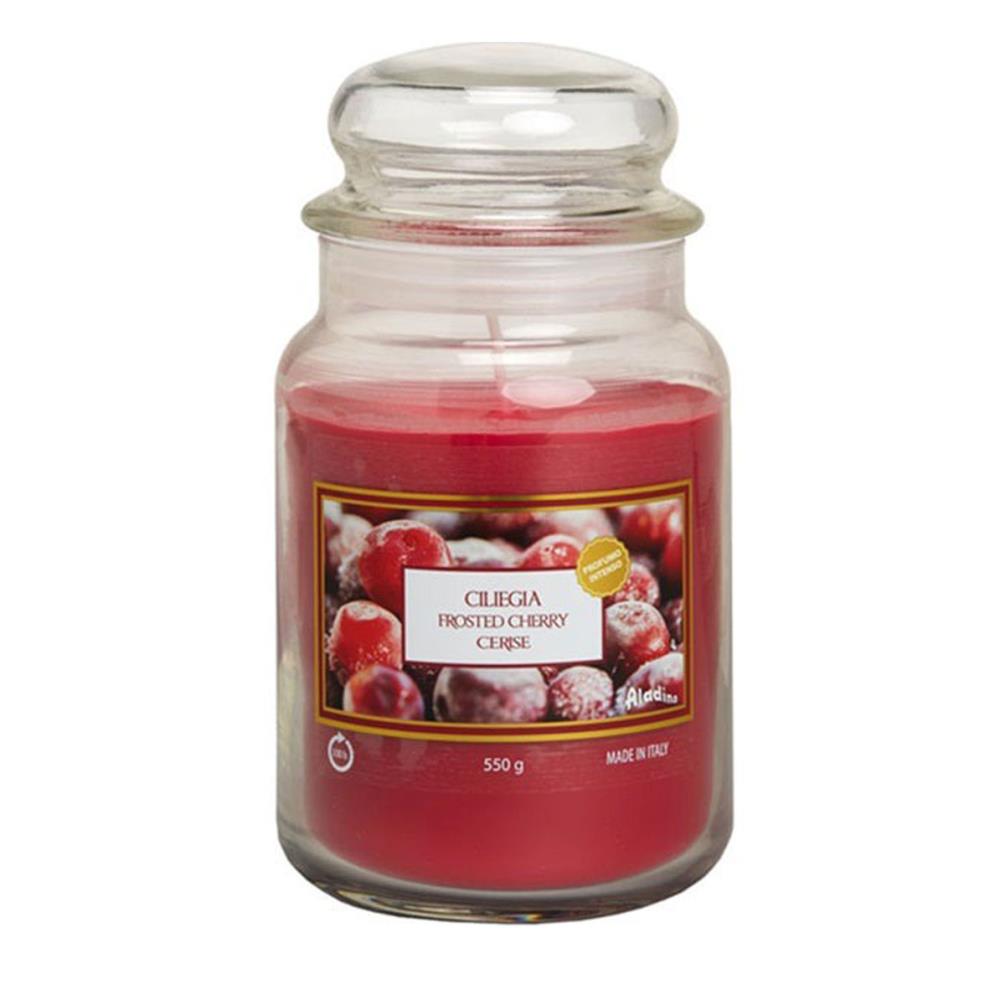 Petali Frosted Black Cherry Large Jar Candle £8.39